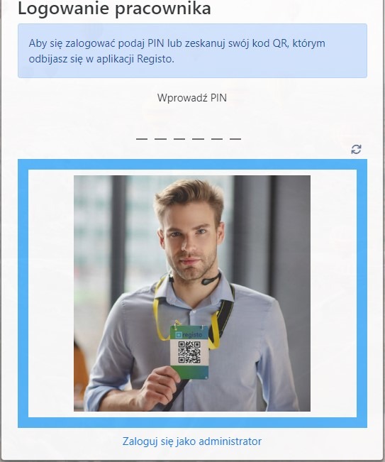 Logowanie pracownika